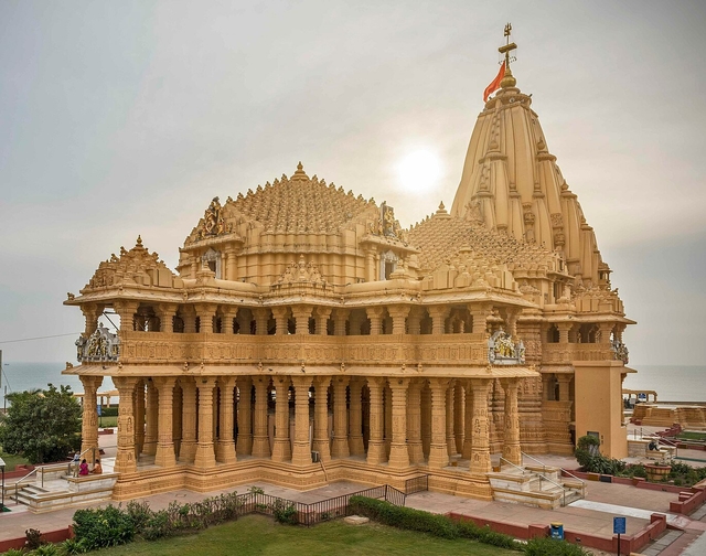 Somnath Jyotirlinga temple in Gujarat (Photo: B. SurajPatro1997/Wikimedia Commons)