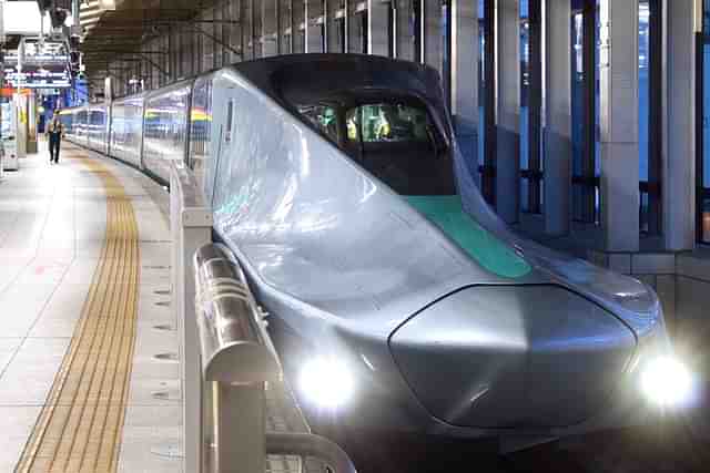 Japanese Shinkansen train