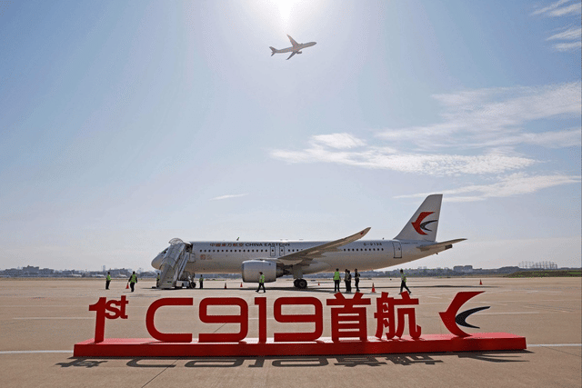 Chinese-made passenger aircraft C919