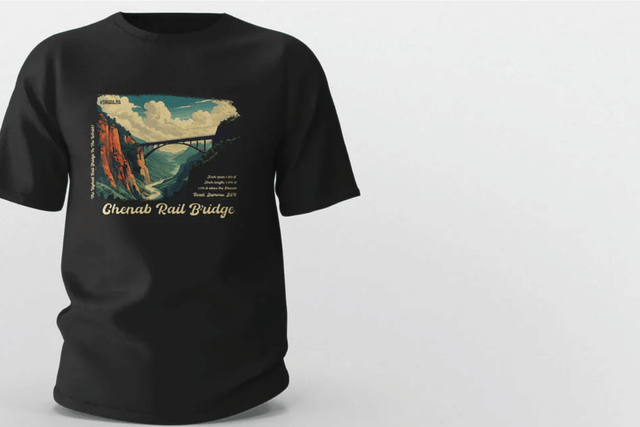 Chenab Bridge T-shirt