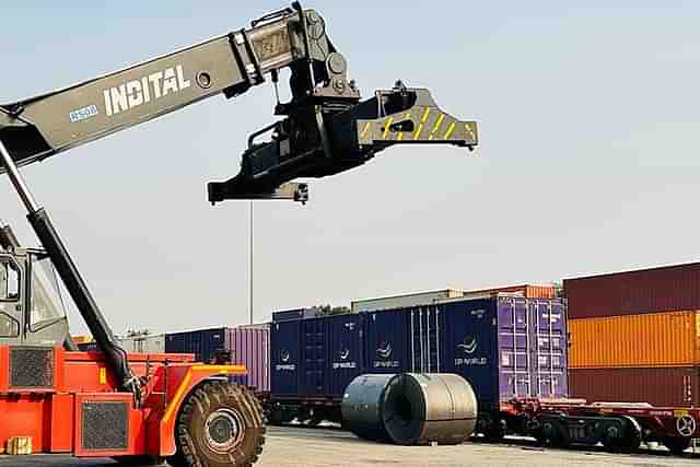 A freight centre of DP World
