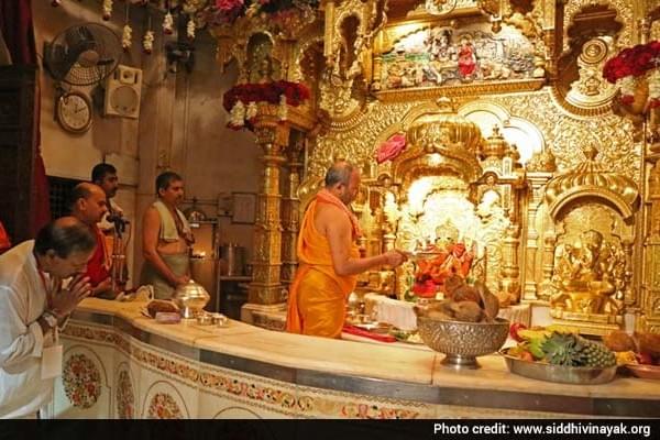 Siddhivinayak Temple in Prabhadevi, Mumbai
