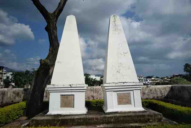 The Memorial at the site of the Battle of Nalapani