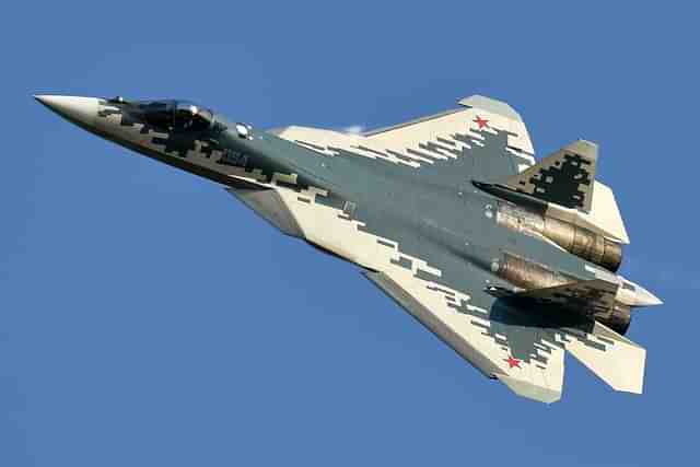 Sukhoi Su-57 fifth-gen stealth aircraft