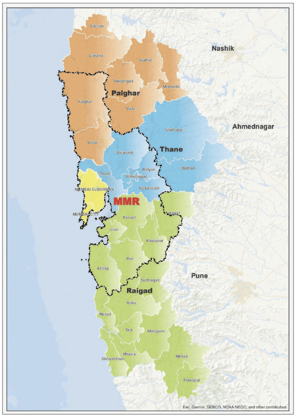 Geography of Mumbai Metropolitan Region