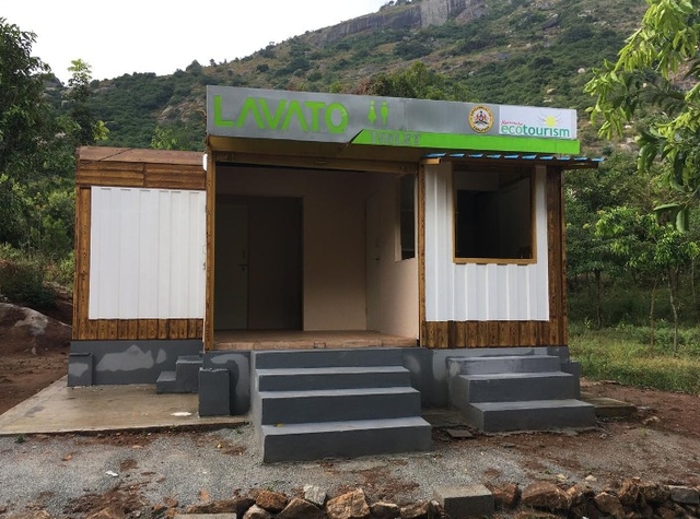 The Skandagiri Lavato facility, especially useful for trekkers