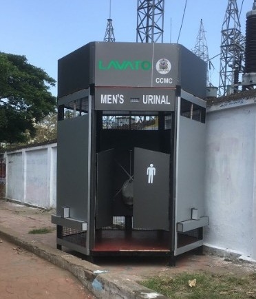 A Lavato men's urinal