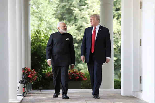 US President Donald Trump and Indian Prime Minister Narendra Modi (Win McNamee/Getty Images) 