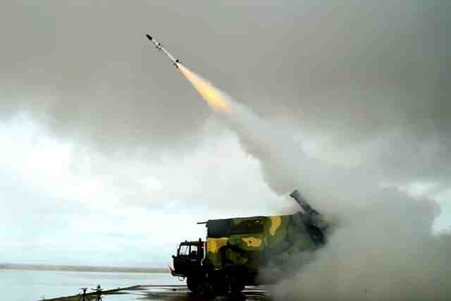 DRDO successfully flight-tests surface-to-air missile Akash-NG. (DRDO/Twitter) (Representative Image)
