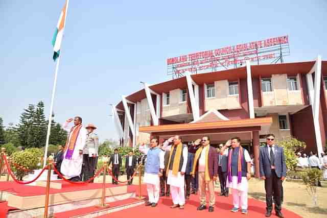 Assam CM and Ministers At BTC secretariat
