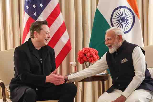 PM Modi with Elon Musk