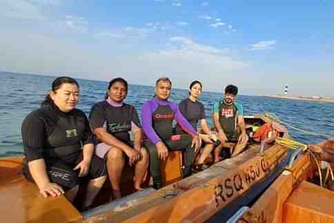 The team of Explorers off the coast of Gujarat (File Photo)