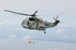 Maiden flight test of NASM-SR (Indian Navy)