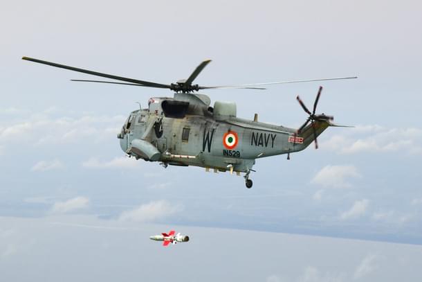 Maiden flight test of NASM-SR (Indian Navy)