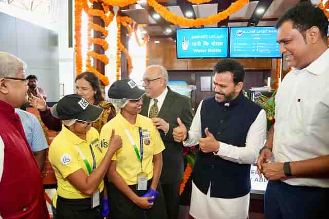 UDAN Yatri cafe launch at Chennai airport (Pic Via PIB)