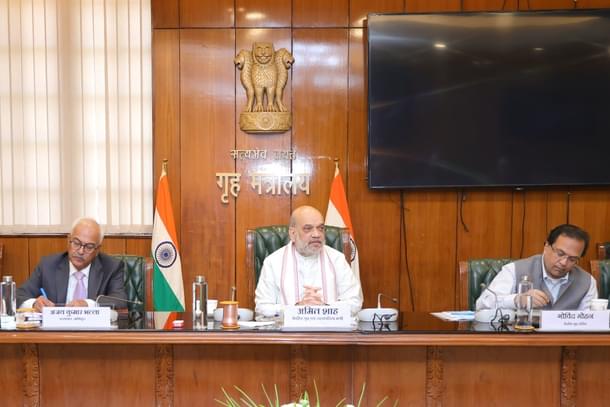 Amit Shah in a meeting (File Photo)