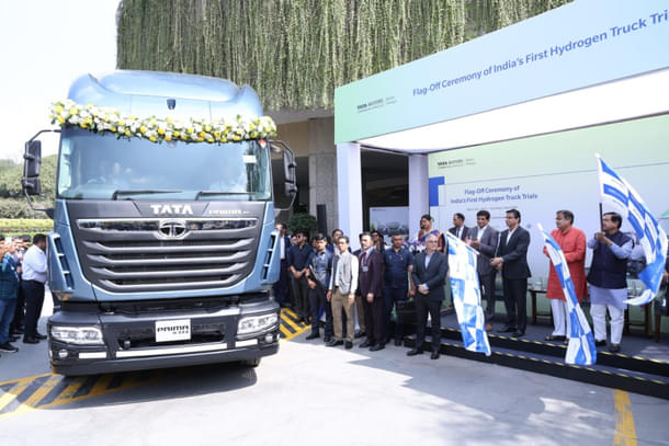 Tata's hydrogen-powered trucks