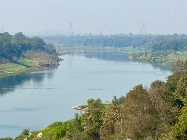 The Narmada at Jabalpur, Madhya Pradesh