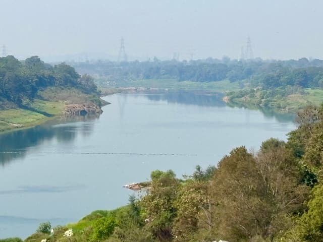 The Narmada at Jabalpur, Madhya Pradesh
