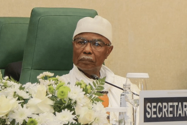 OIC General Secretary Hissein Brahim Taha