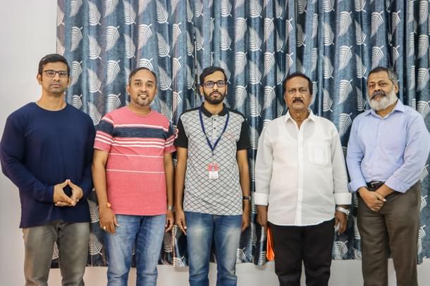 Author (C), Gopalan, Seetharam, Kumaresan and Subhash (L to R)