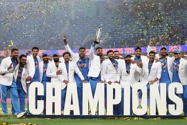 India Wins Champions Trophy 2025