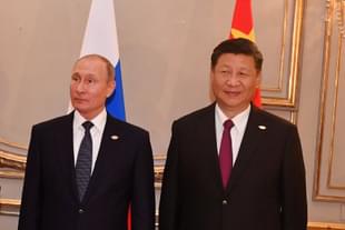Prime Minister Narendra Modi with Chinese President Xi Jinping and Russian President Vladimir Putin at the Russia, India, China Trilateral. (@narendramodi/Twitter)