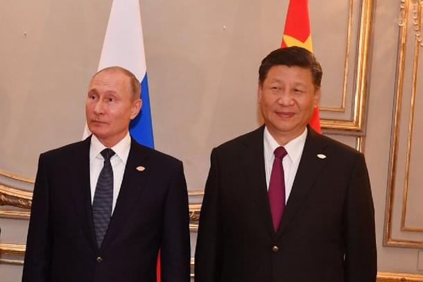 Prime Minister Narendra Modi with Chinese President Xi Jinping and Russian President Vladimir Putin at the Russia, India, China Trilateral. (@narendramodi/Twitter)
