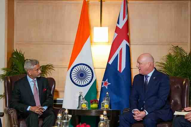EAM Dr S Jaishankar meets New Zealand PM Christopher Luxon in New Delhi