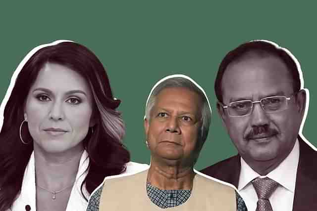 DNI Tulsi Gabbard met NSA Ajit Doval in New Delhi where they discussed the situation in Bangladesh.
