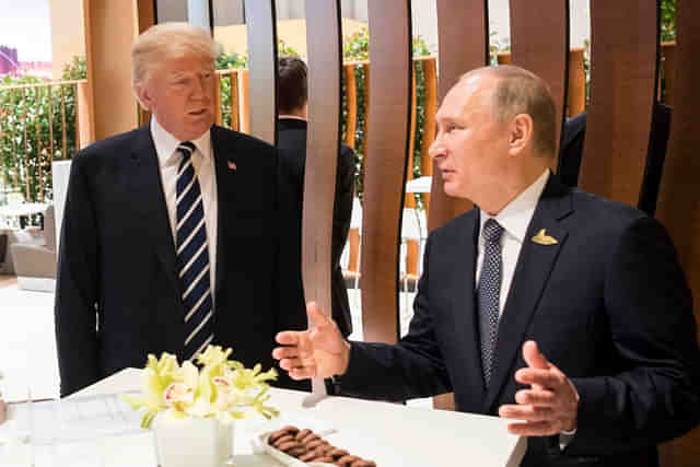Donald Trump and Vladimir Putin (BPA via Getty Images) 