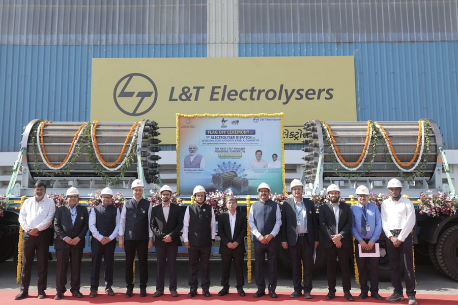 L&T Indigenous Electrolysers for India's First Port-Based Green Hydrogen Plant in Gujarat