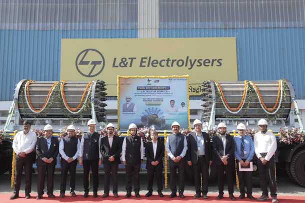 L&T Electrolysers (Pic Via PIB)