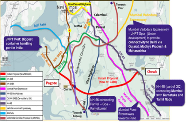 Map of the Corridor (Pic Via PIB)