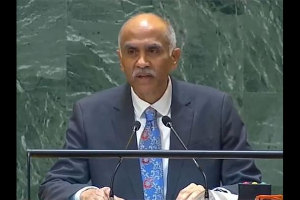India’s Permanent Representative to the UN Ambassador Parvathaneni Harish