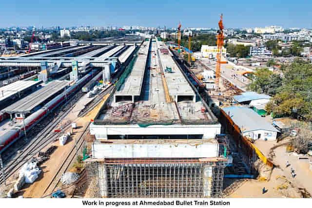 Ahmedabad Bullet Train Station (Pic Via NHSRCL)