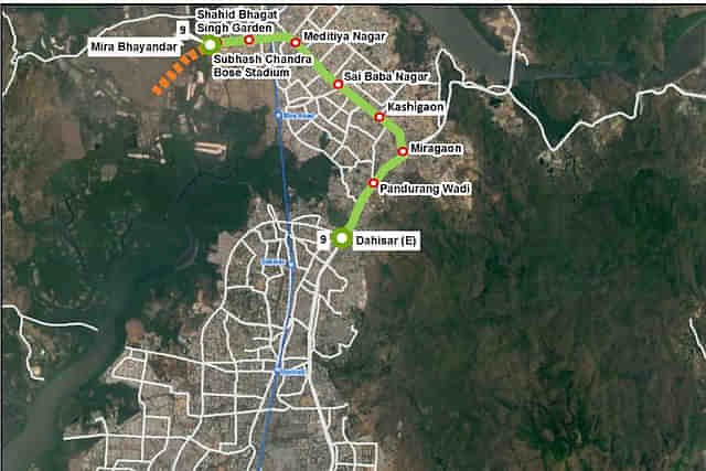 Mumbai Metro Line 9 (Green). Source MMRDA