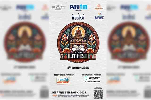 Announcement for the Chennai Lit Fest 2025 