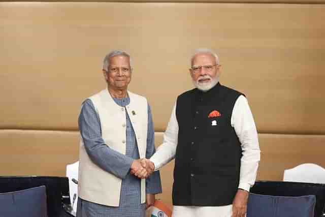 PM Narendra Modi met Bangladesh's Muhammad Yunus at BIMSTEC Summit