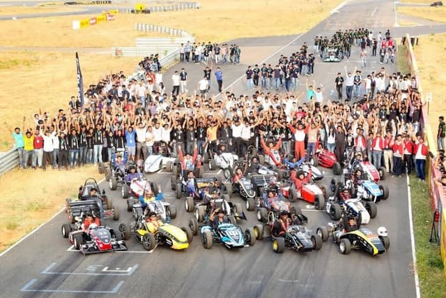 The inaugural edition of Formula Bharat, 2017