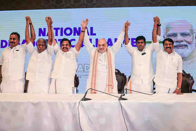 TN BJP with AIADMK 