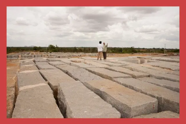 Foundation stones collected.
