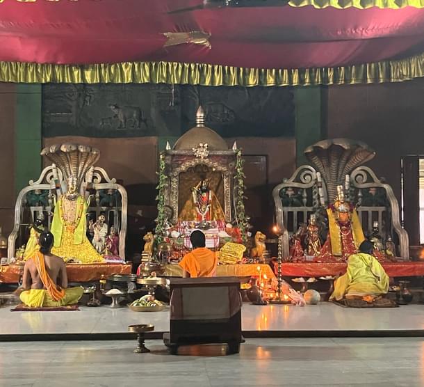 Sri Sri Dakhinpat Satra, Majuli on the eve of Rongali Bihu 2025.