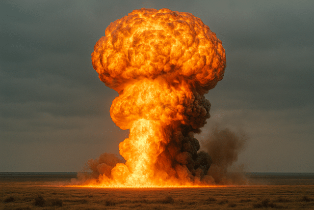 An explosion (pic generated by AI)