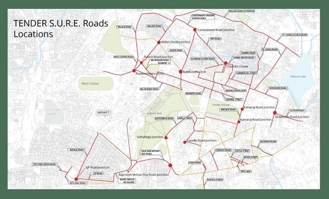Tender SURE road locations (click to enlarge)