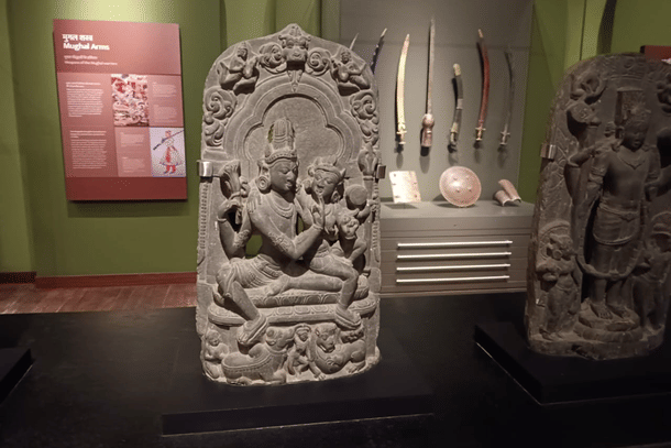 Mughal Arms in the background