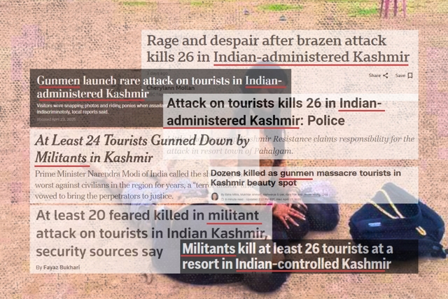How Global Media Whitewashed The Pahalgam Hindu Massacre