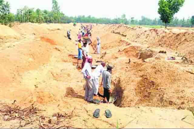Initiative to revive the Saraswati River