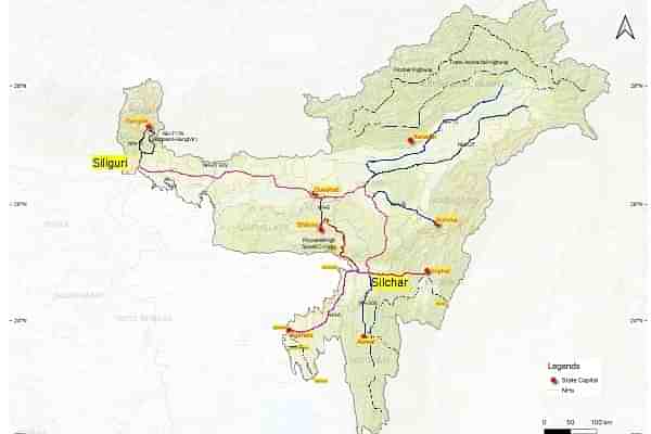 Shillong-Silchar Corridor (PIB)