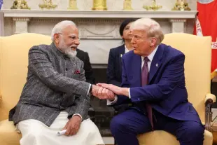 PM Modi met US President Trump in Washington DC in February 2025 (File Photo) (Representative Image)